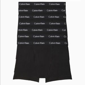 Calvin Klein Classic Fit 7-PACK Trunks - Large